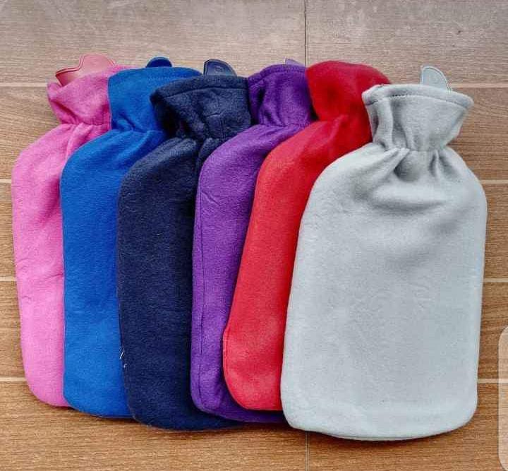 Hot water Bottle with a Woolen Cover